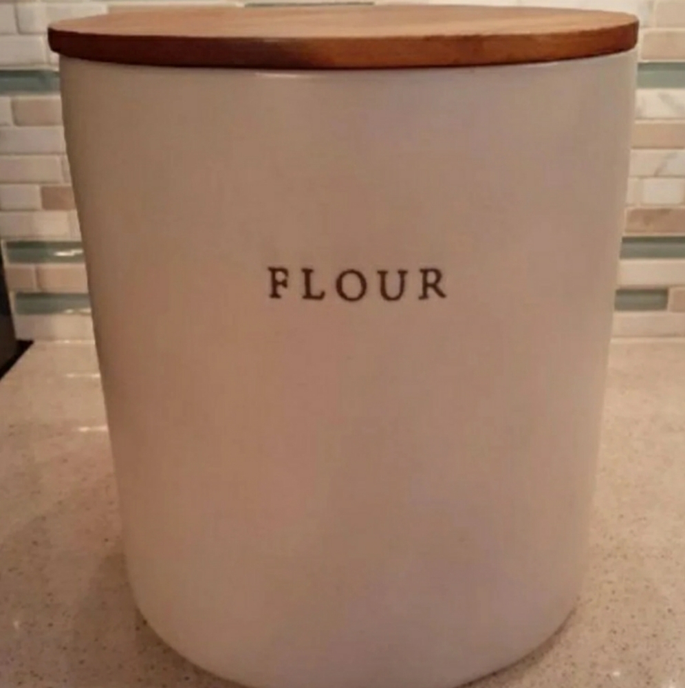 Hearth and hand flour canister